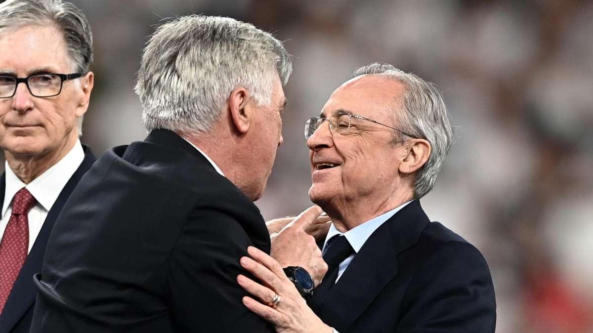 Florentino Pérez: "Ancelotti ha sido capaz de crear una familia"