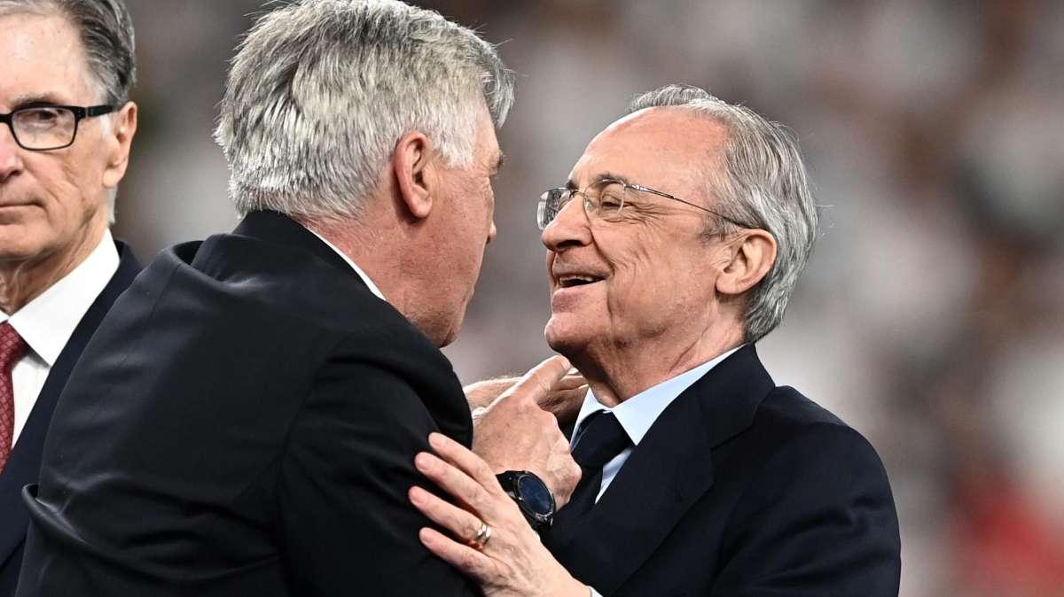 Reunión inminente entre Florentino y Ancelotti para sentar las bases del futuro Real Madrid