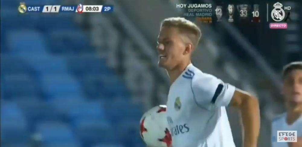El canterano Dani Gómez podría dejar el Real Madrid este mismo jueves