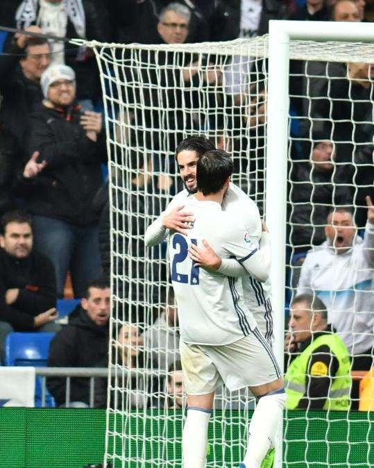 Isco y Ramos, top 5 de goleadores efectivos de la Liga. Messi y Cristiano, muy lejos