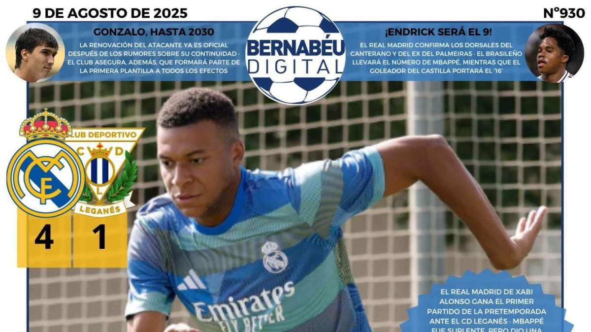 El Real Madrid - CD Leganés, protagonista en Bernabéu Digital