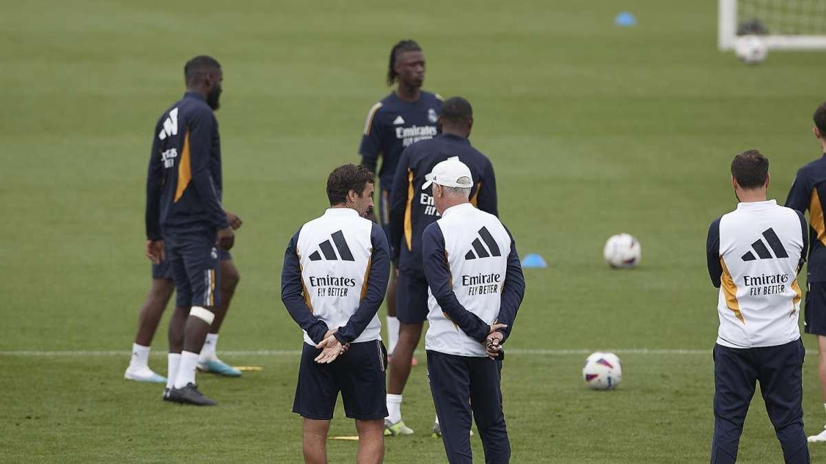 Agenda del día: entrenamiento matinal en Valdebebas 