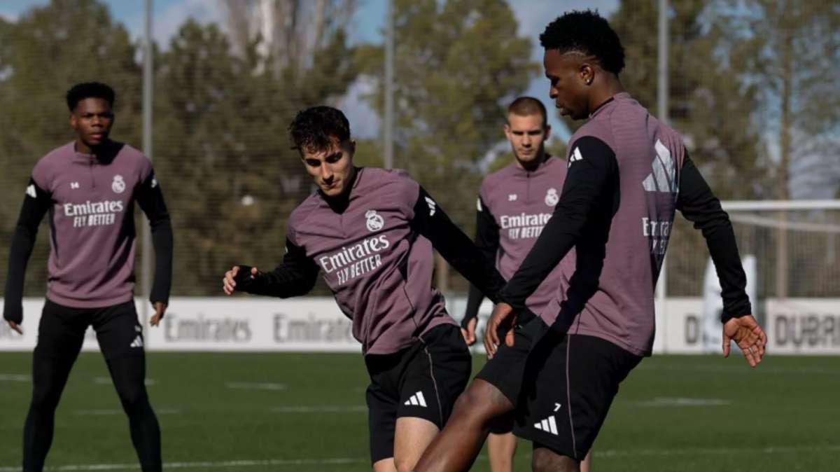 Una ausencia clave en el entrenamiento del Real Madrid