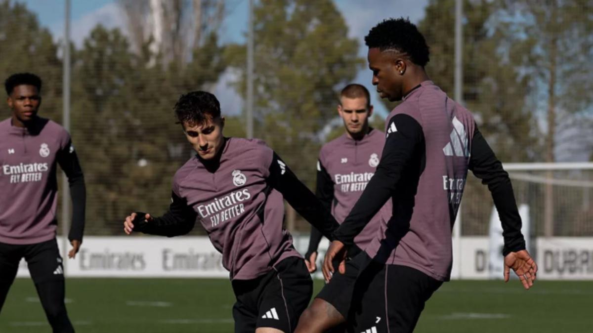 Continúa la preparación del Real Madrid para el martes; basket, a examen esta tarde