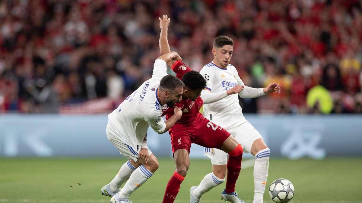 Todos los detalles de la batalla Real Madrid - Liverpool por Bellingham