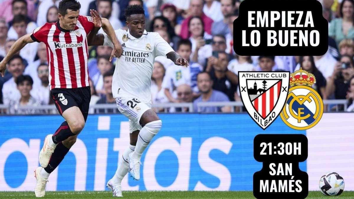 Athletic Club - Real Madrid: contra los leones y a la espera de Kylian Mbappé