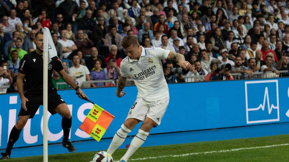 Real Madrid - Girona | Toni Kroos recibe la primera tarjeta roja de su carrera