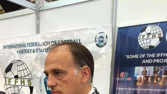 Tebas dice "no" al fichaje de Neymar y advierte: "Nuestro objetivo es que el PSG sea sancionado"