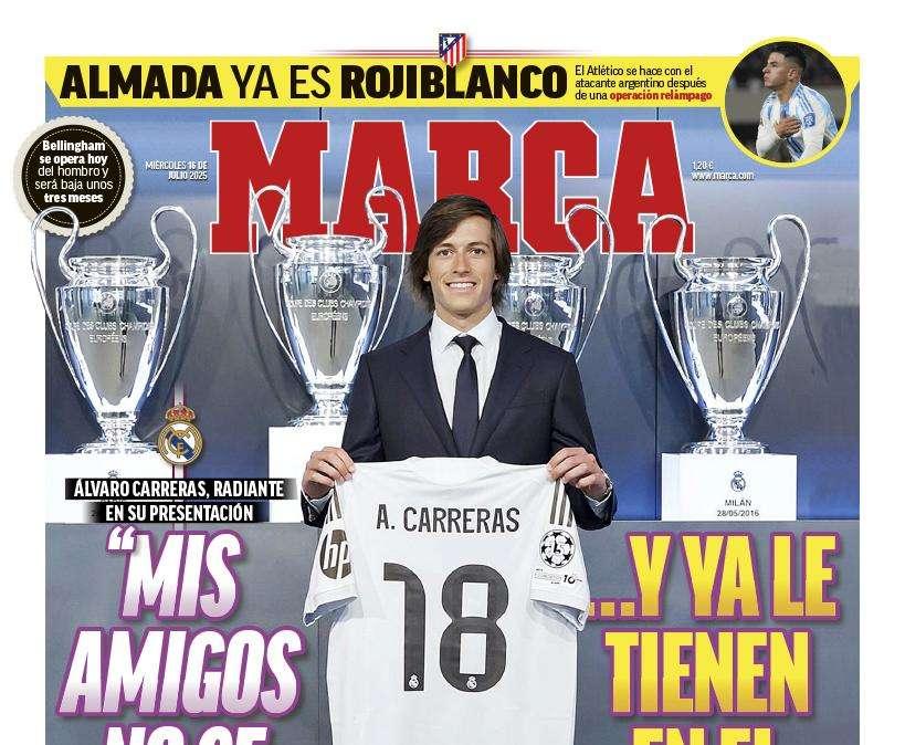 Marca abre con la presentación de Carreras: "Mis amigos no se lo creían"