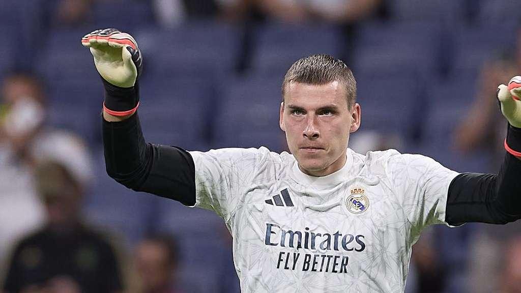 Andriy Lunin se une a la enfermería del Real Madrid 