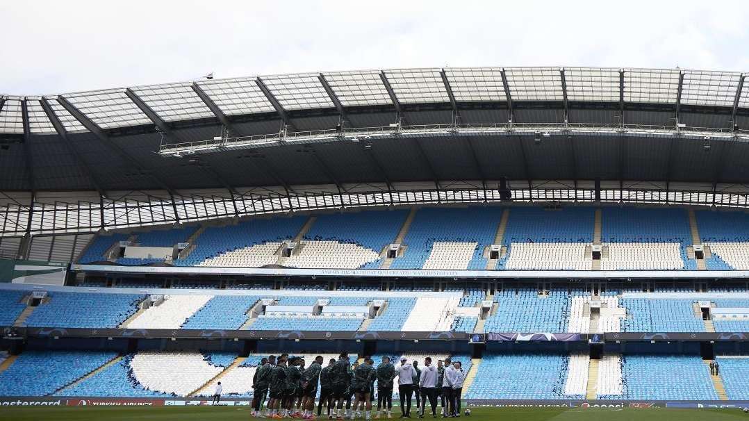 Las bajas dominan en el último entrenamiento antes del City