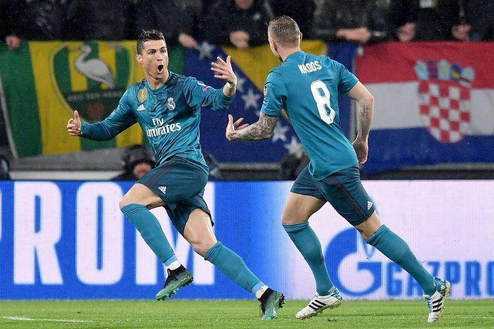 Cristiano está como una moto: en Turín alcanzó una velocidad de 33,7 km/h