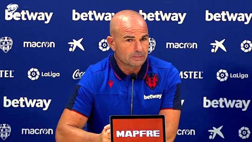 Levante, Paco López: "¿El fichaje de Braithwaite? Los grandes tienen esa facilidad, otros no podemos"