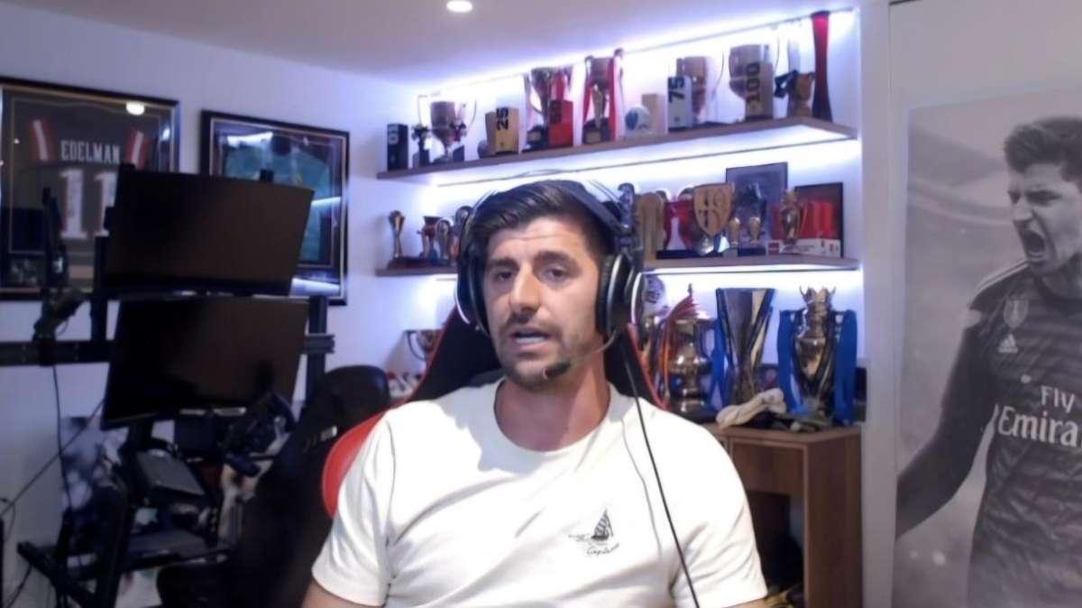 Courtois, con Ibai Llanos: "Siempre van a hablar del Real Madrid. Rodrygo y Mbappé..."