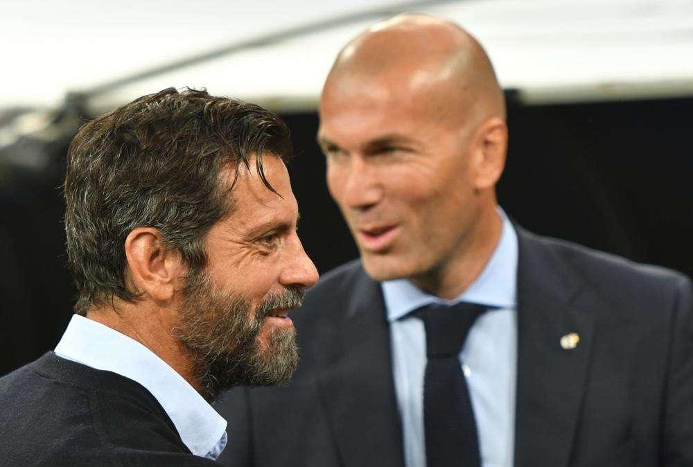 Quique Sánchez Flores: "Da igual quien juegue, el Madrid ha encontrado su fórmula"