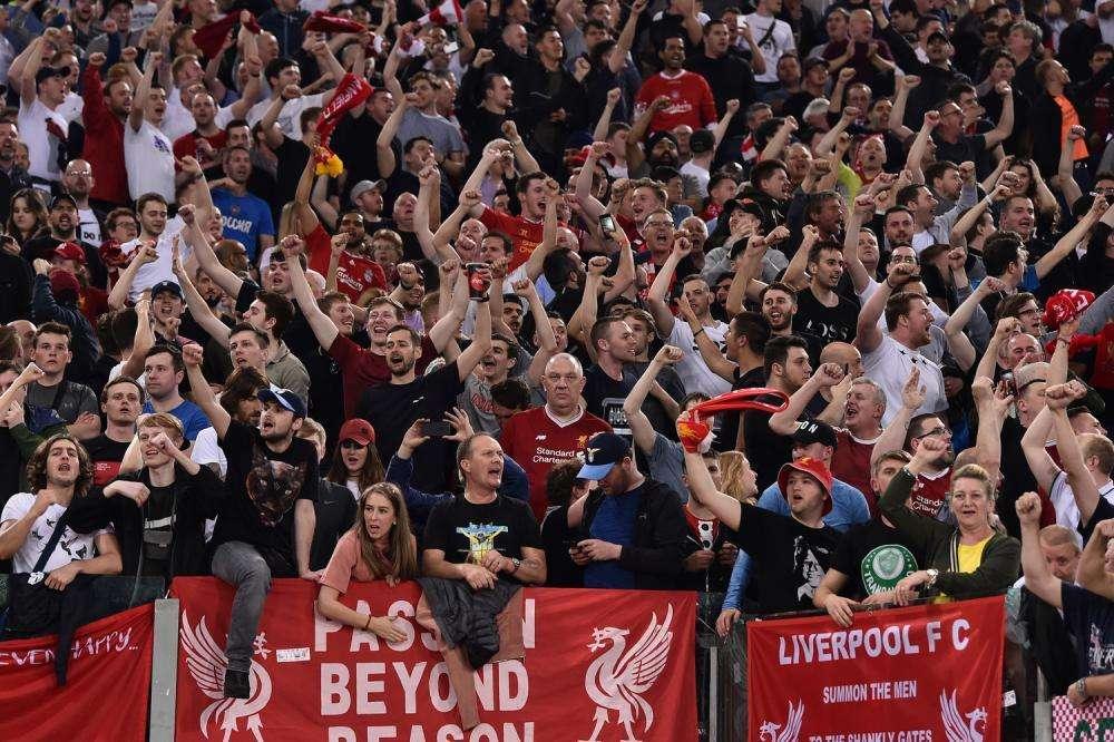 El Liverpool ya prepara los festejos de una posible victoria en Kiev