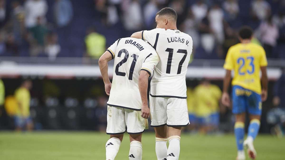 Revolución en la alineación del Real Madrid: Lucas y Brahim, titulares