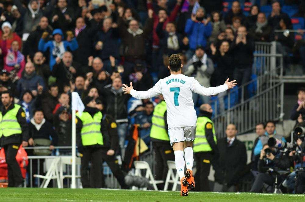 Cristiano comienza el 2018 machacando a sus rivales: Salah, Messi...
