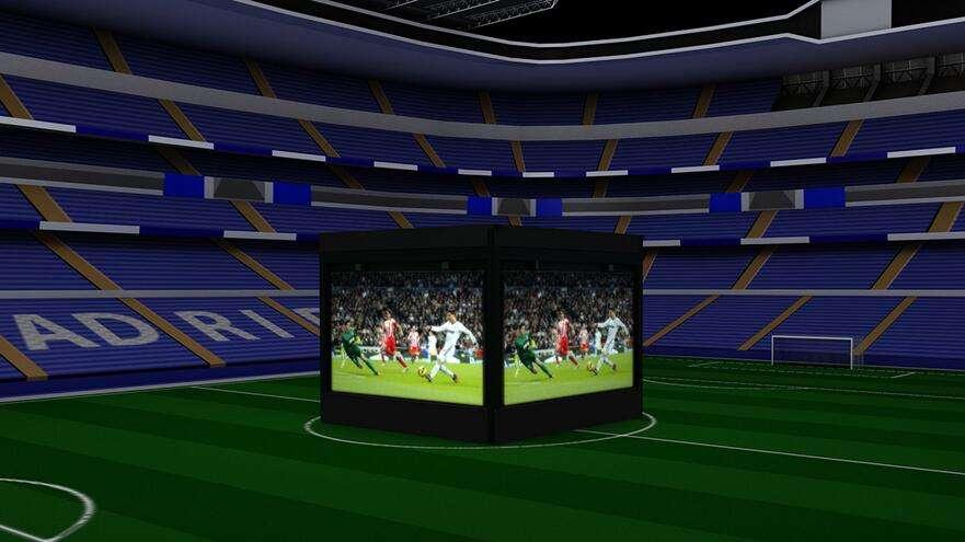 Así serán las pantallas gigantes del Bernabéu para la final