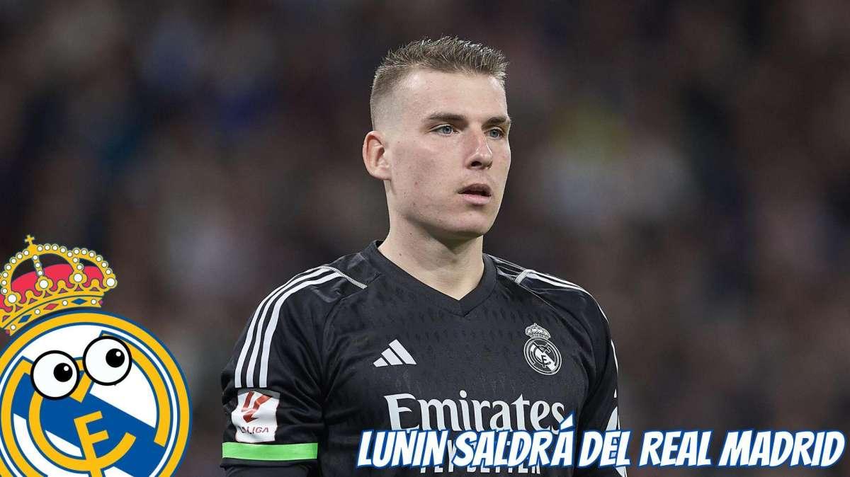  Lunin no seguirá en el Real Madrid: dan por hecha su salida 