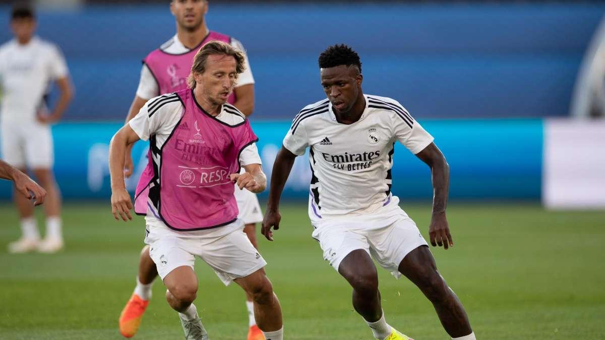 La UEFA desvela los votos a Modric y Vinicius para el premio a mejor jugador