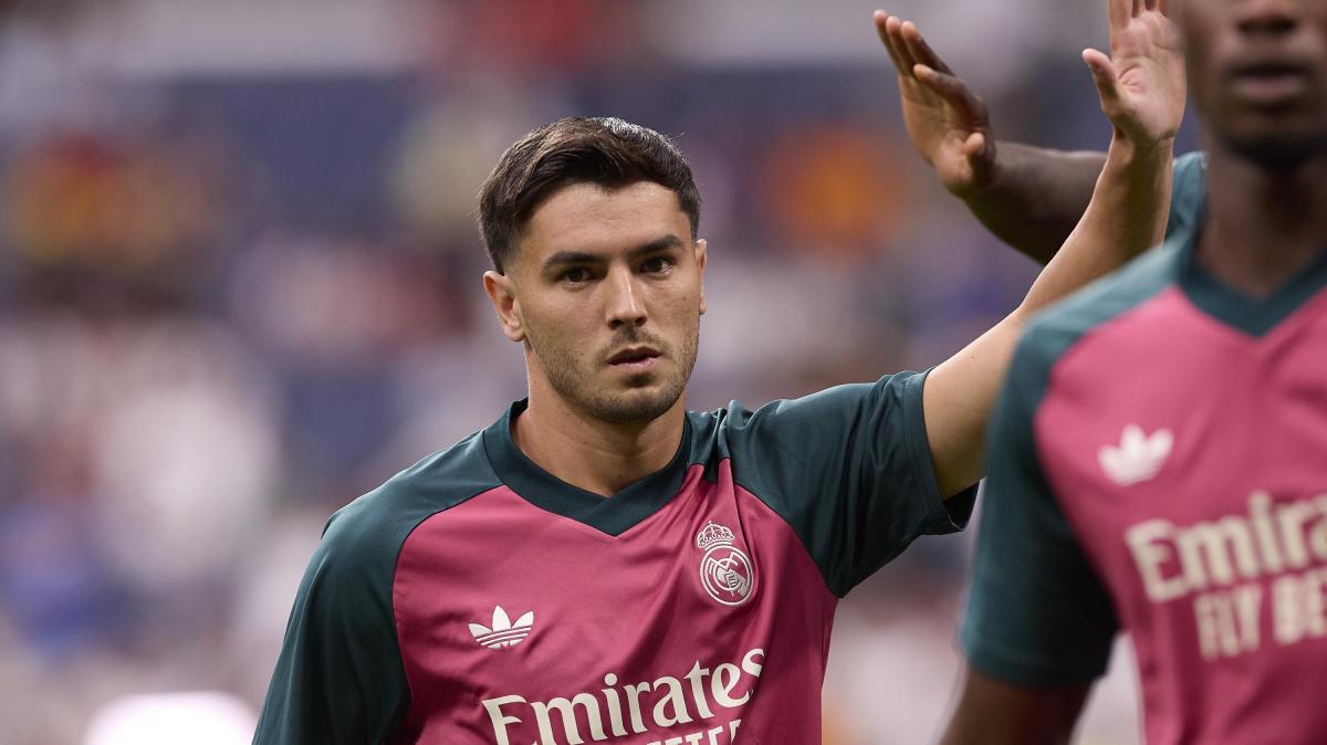 Brahim Díaz renuncia a su día de descanso y acude a Valdebebas