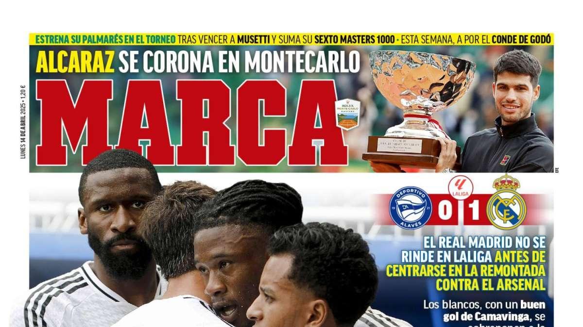 "Y ahora a por el milagro" indica Marca en su portada 