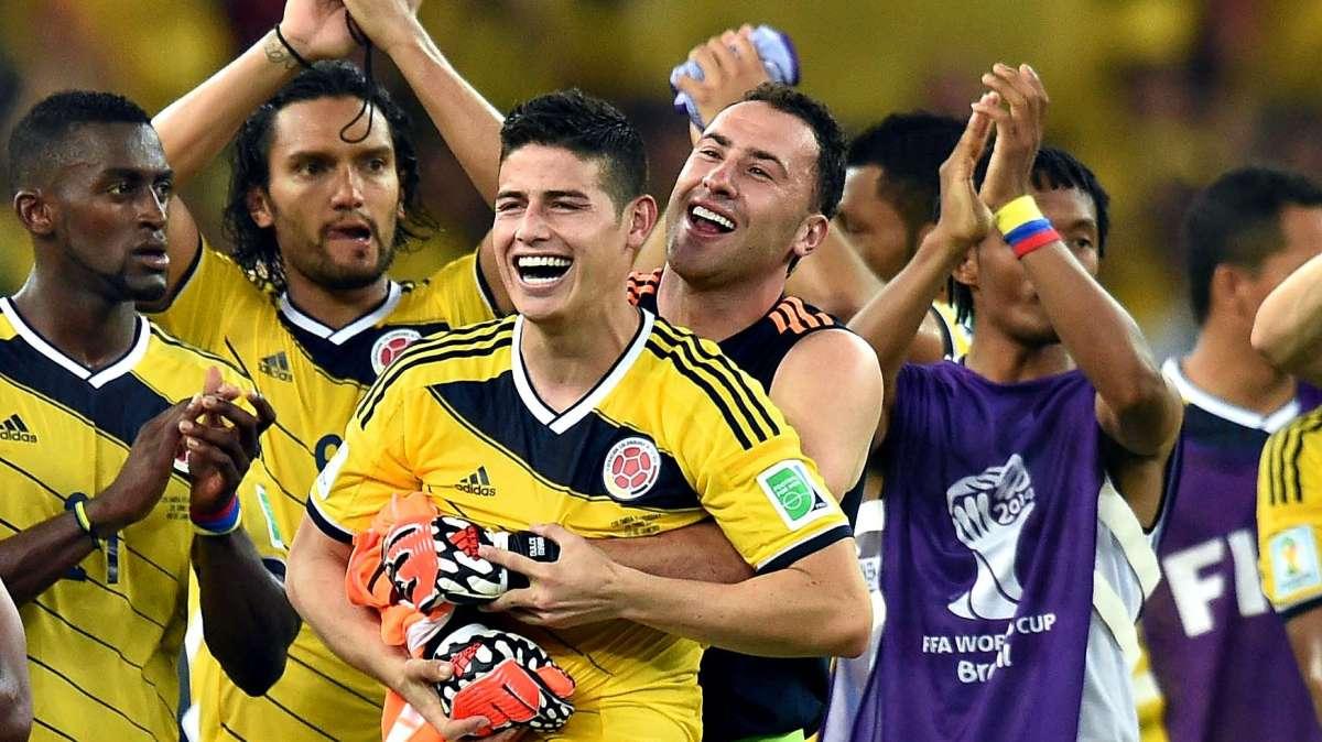 James, tercer colombiano en vestir de blanco
