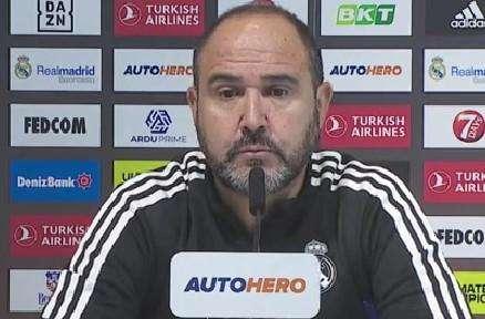 Chus Mateo, tras el nuevo batacazo del Real Madrid: "No hemos estado a la altura"