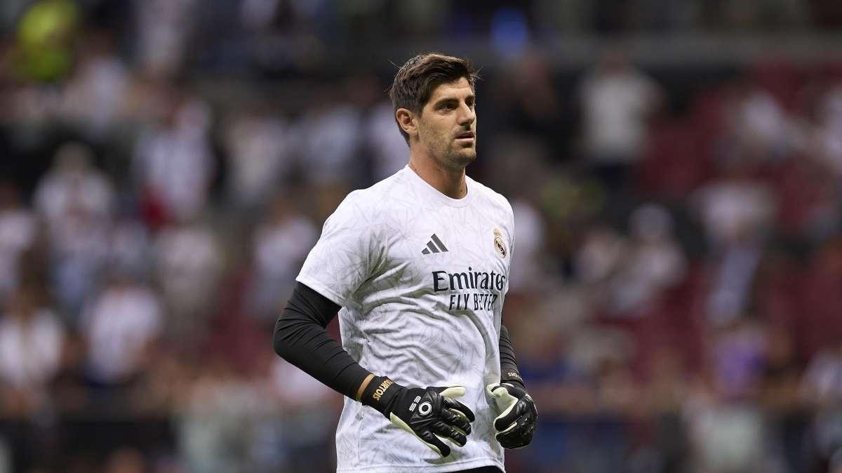 Courtois se entrena con normalidad y será titular ante el Arsenal