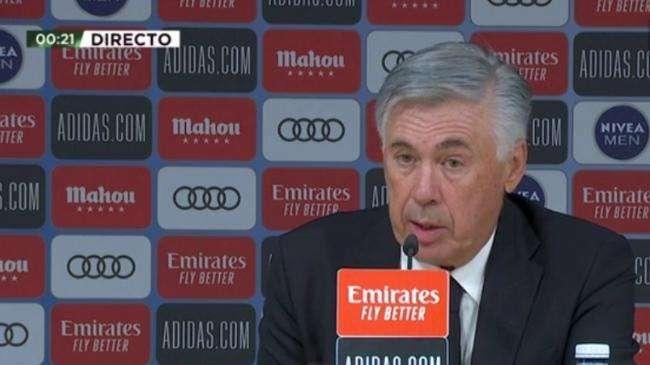 Carlo Ancelotti, en directo: "No veo cansados a Modric y Casemiro. Tener a Courtois es una suerte. Valverde como lateral..."