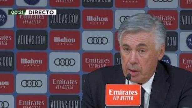 Ancelotti, en rueda de prensa: "Estoy feliz, el clásico es el partido más importante"