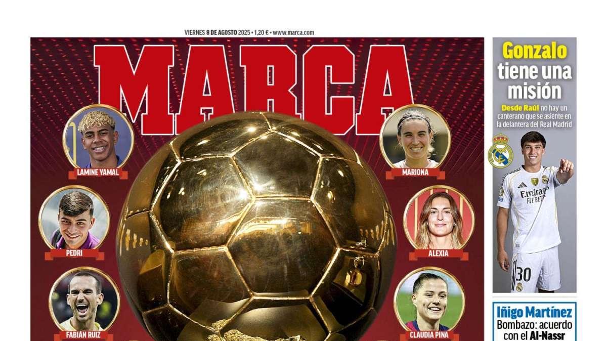El futuro de Gonzalo en el Real Madrid protagoniza la portada de Marca