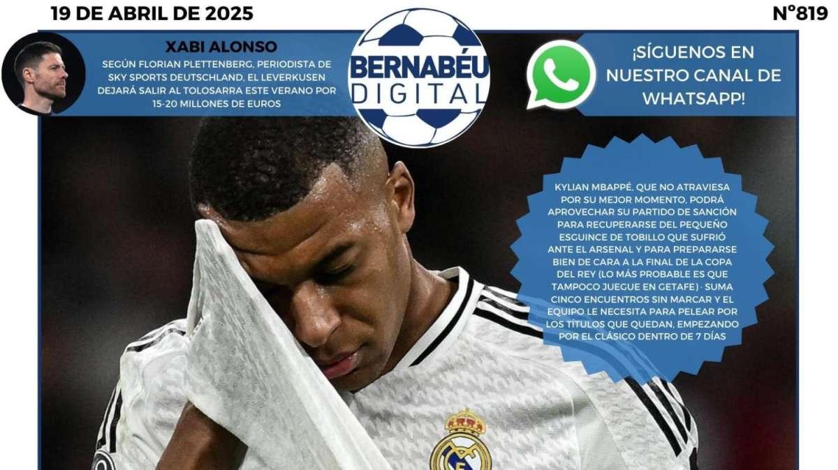 "Jornada de reflexión": la situación del Kylian Mbappé, en la portada BD