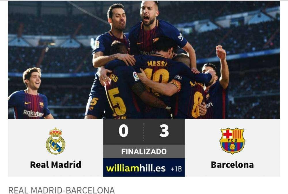 As da la Liga por resuelta: "El Madrid tira la toalla"