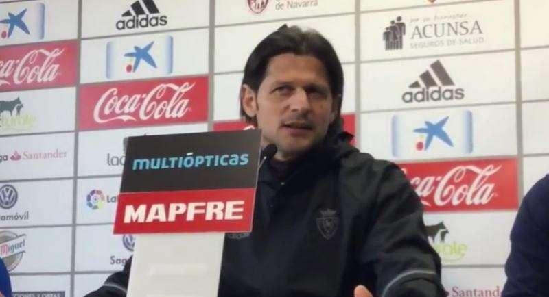 Vasiljevic: "Hay una diferencia brutal con el Madrid, pero Osasuna no teme a nadie y jugamos en casa"