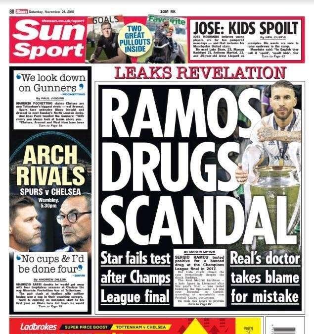 En Inglaterra se siguen acordando de la final de Kiev: "El escándalo de Ramos"
