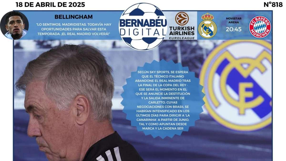 "Sevilla, último baile / Opción real": el futuro de Ancelotti, en la portada BD
