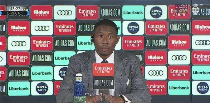 David Alaba, en rueda de prensa: "Quiero hacer mi camino en el Real Madrid. El dorsal 4..."