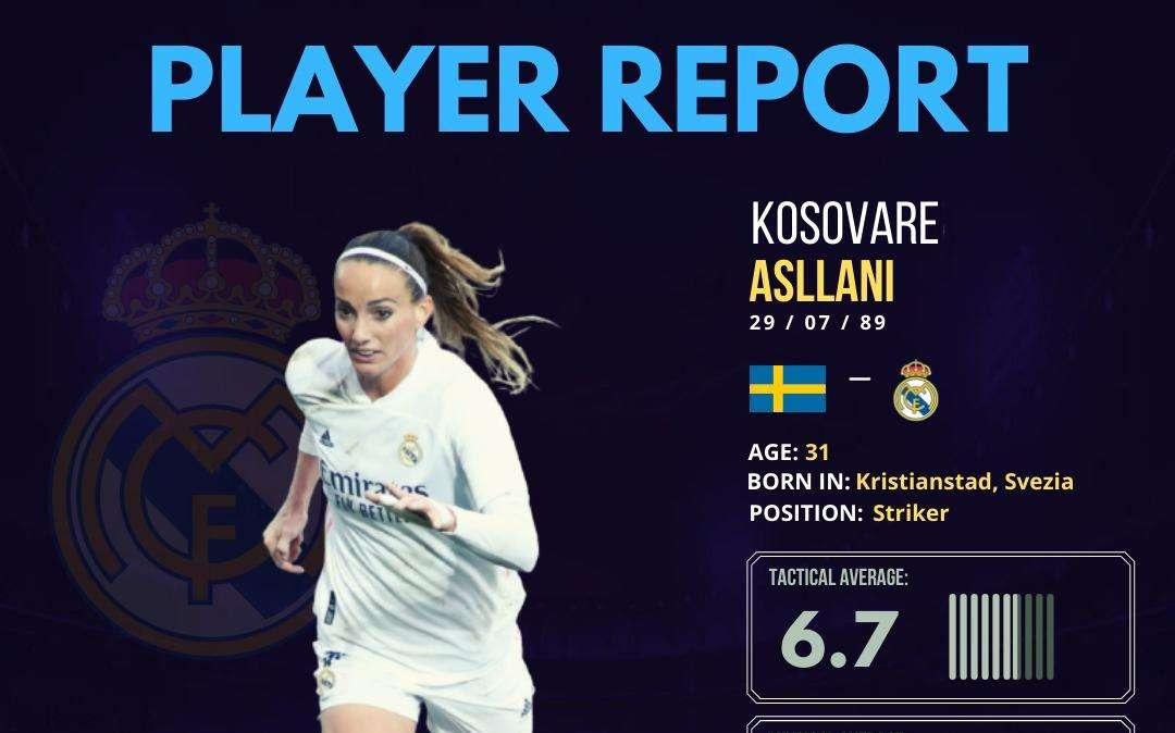 Real Madrid | El mejor análisis de Kosovare Asllani, la estrella del equipo femenino