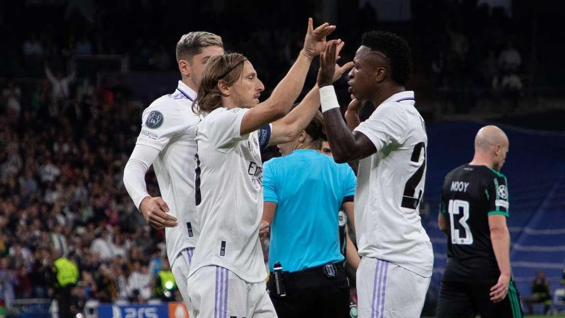 Modric y la petición a Vinicius en el partido ante el Rayo: "¡Te necesitamos!"