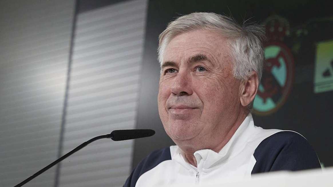 Carlo Ancelotti en rueda de prensa: "Si tengo pocos jugadores, es normal rotar menos"