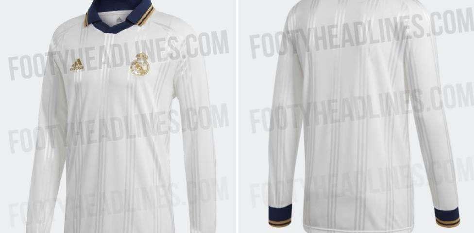 FOTO - La camiseta retro que prepara Adidas para el Real Madrid