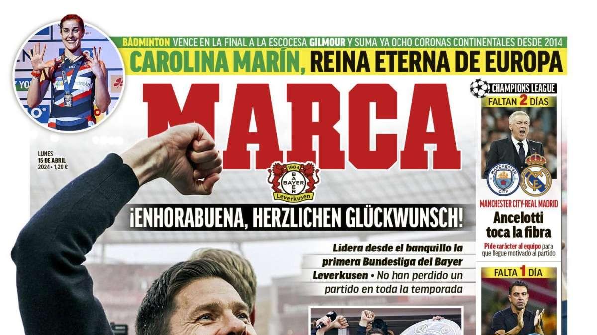 PORTADA | Marca: "'Xabio' Alonso"