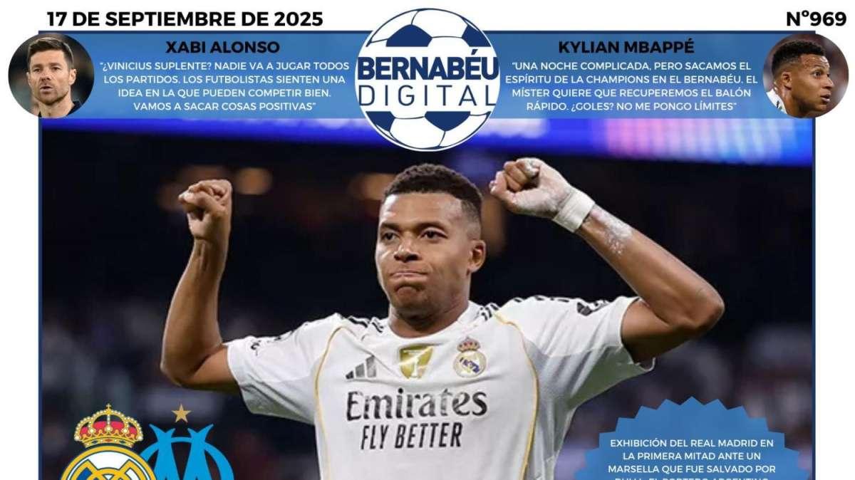 La victoria del Real Madrid, protagonista en la portada de Bernabéu Digital