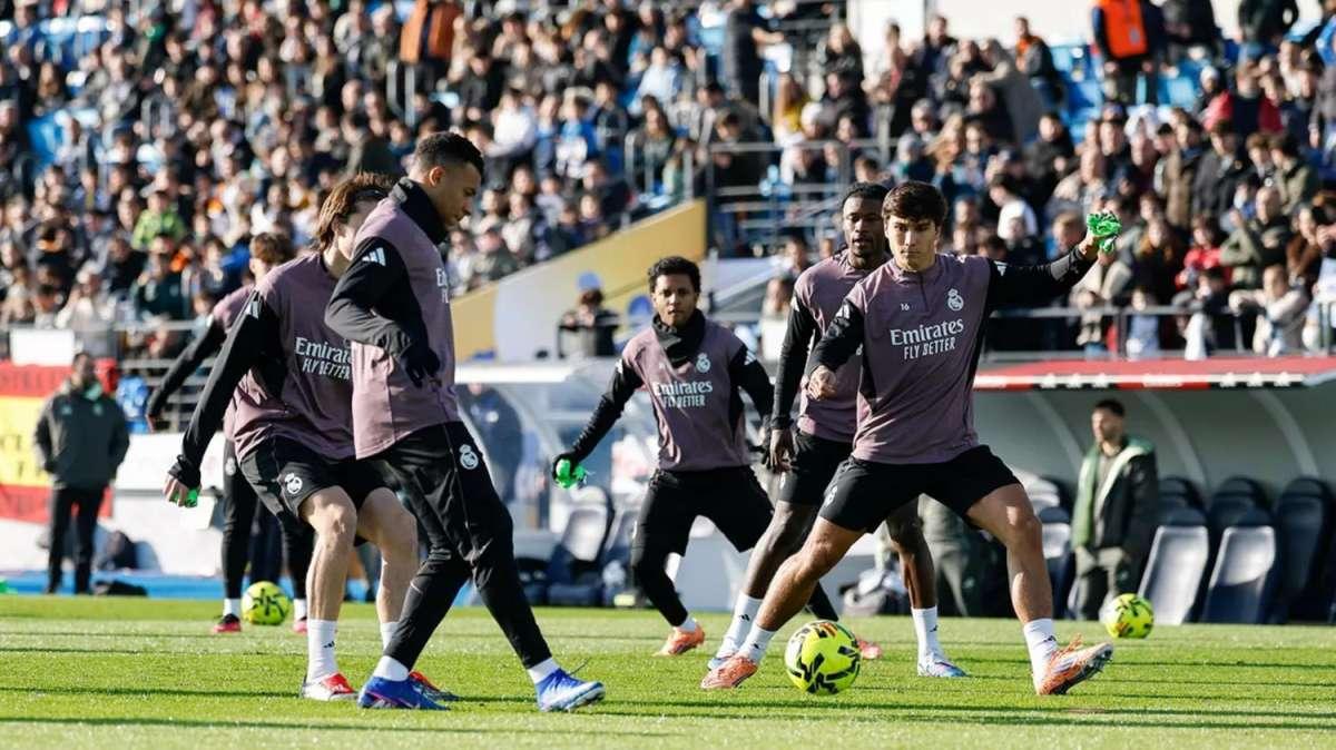 Pacto en Valdebebas: la promesa del vestuario para 2026 tras el último entrenamiento del año