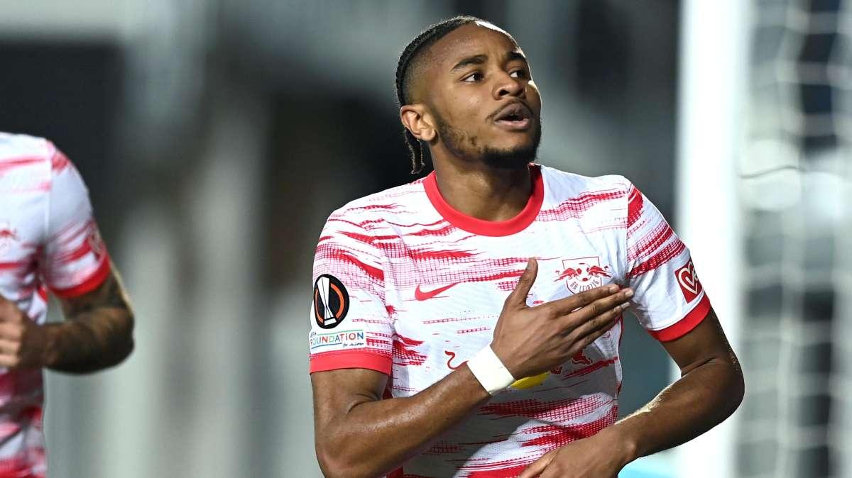 Nkunku: “Es fácil jugar con Benzema, sale de forma natural”