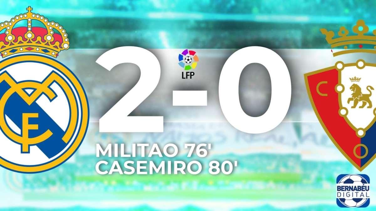 CRÓNICA | Militao se corona y mantiene vivo al Madrid