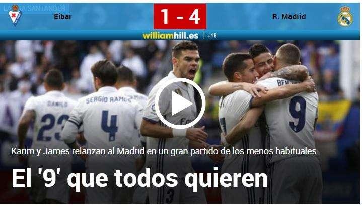 Marca, sobre Benzema: "El '9' que todos quieren"