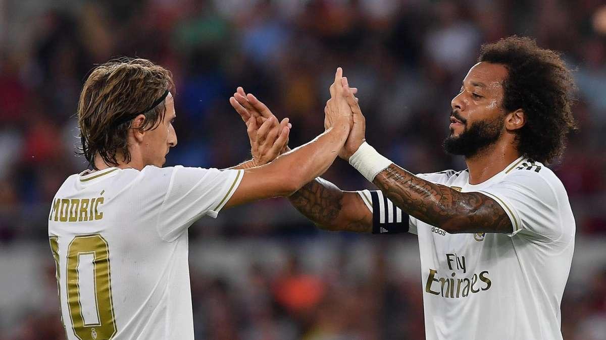 ONCE INICIAL - Courtois, Nacho, Marcelo, Lucas e Isco, titulares